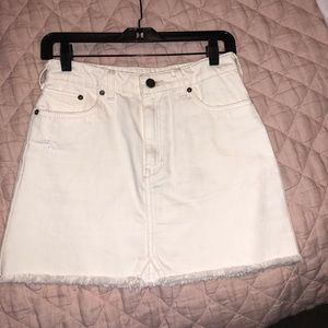 Free people denim skirt